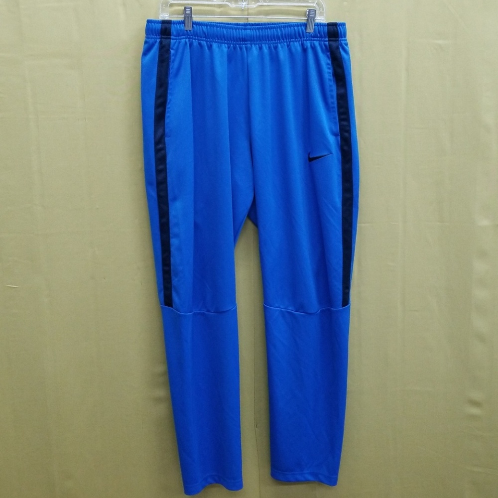 Mens BLUE Nike 100% Polyester Sweatpants 2XL
